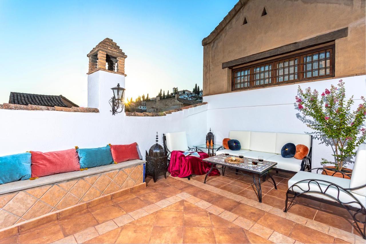 Morayma House Terrace With Views To Alhambra Villa Granada Exterior photo
